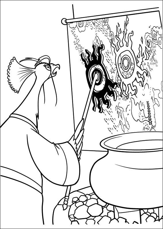 Kids-n-fun.com | Coloring page Kung Fu Panda 2 Kung Fu Panda 2